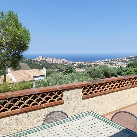 Hébergement de vacances Superbe Vue Sur Mer Et Sur La Montagne Jardin Terrasses Banyuls-sur-Mer