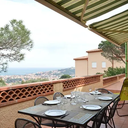 Superbe Vue Sur Mer Et Sur La Montagne Jardin Terrasses Banyuls-sur-Mer
